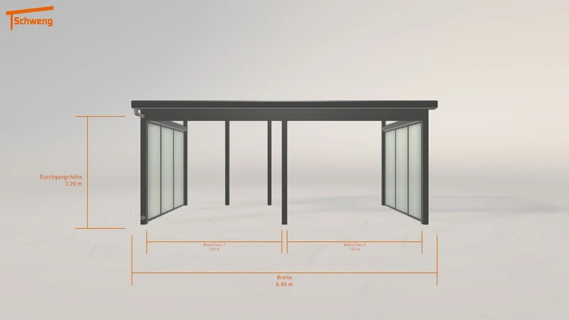 #AT Schweng Terrassenüberdachung S400 (ID mj3425)