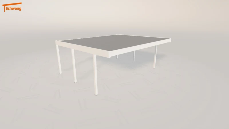 #DE Schweng Flachdachcarport C600 (ID 5mg37p) #MTG