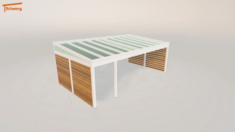 #DE Schweng Terrassenüberdachung S400 (ID bk82db)