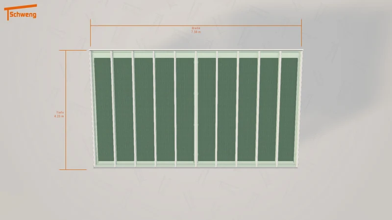 #DE Schweng Terrassenüberdachung S400 (ID bk82db)