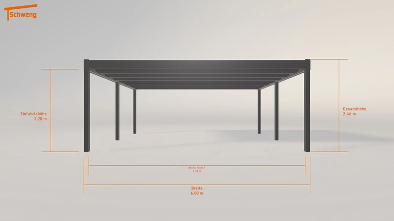 #DE Schweng Flachdachcarport C600 (ID 5mgr54) #MTG