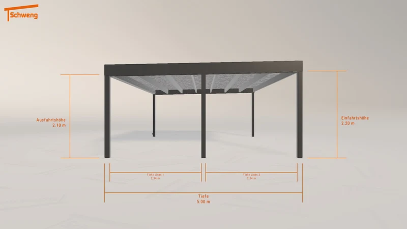 #DE Schweng Flachdachcarport C600 (ID 5mgr54) #MTG
