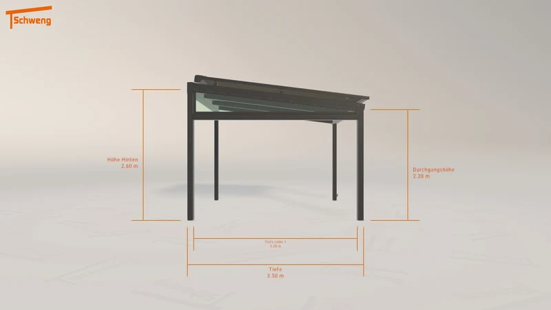 #CH Schweng Terrassenüberdachung S350 (ID ygkmr3)