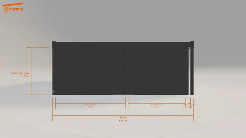 #DE Schweng Flachdachcarport C600+ (ID 2qkpg9) #MTG