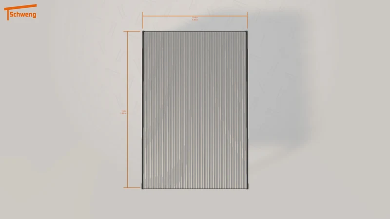 #DE Schweng Flachdachcarport C600+ (ID 2qkpg9) #MTG