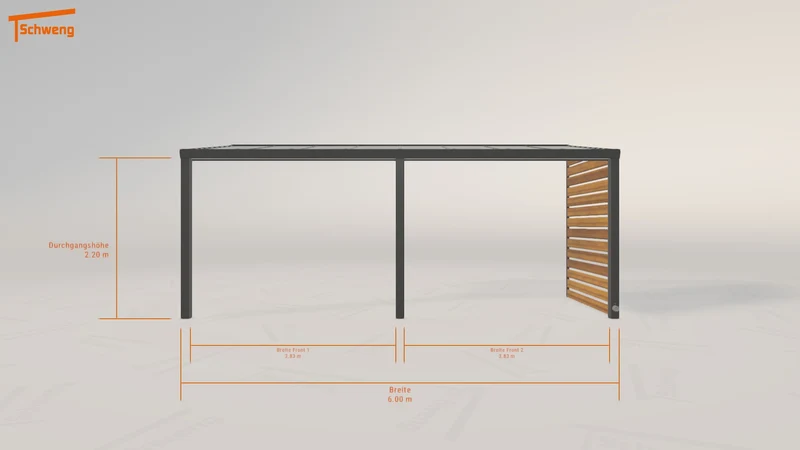 #DE Schweng Terrassenüberdachung S350 (ID 42g2zm)