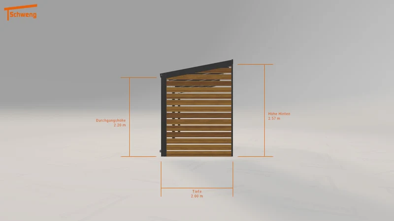 #DE Schweng Terrassenüberdachung S350 (ID 42g2zm)