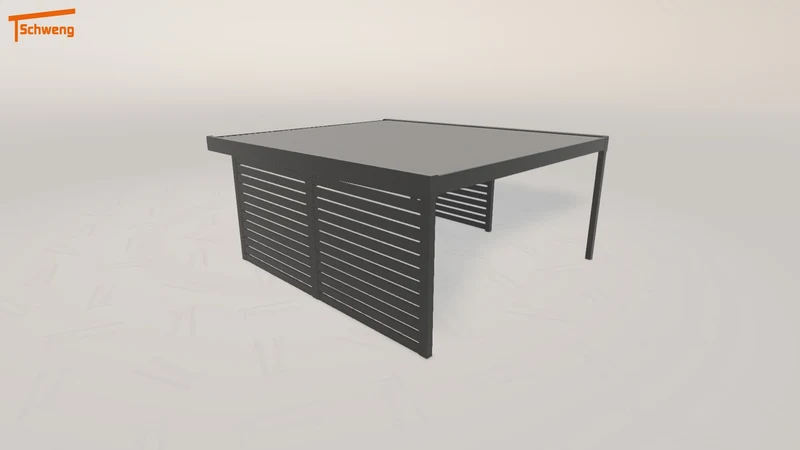 #DE Schweng Flachdachcarport C600 (ID g7b782) #MTG