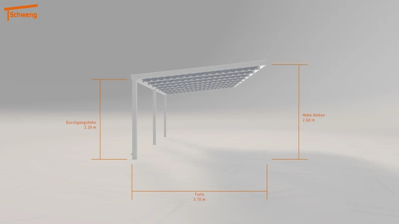 #DE Schweng Terrassenüberdachung S400 (ID mjq87r)