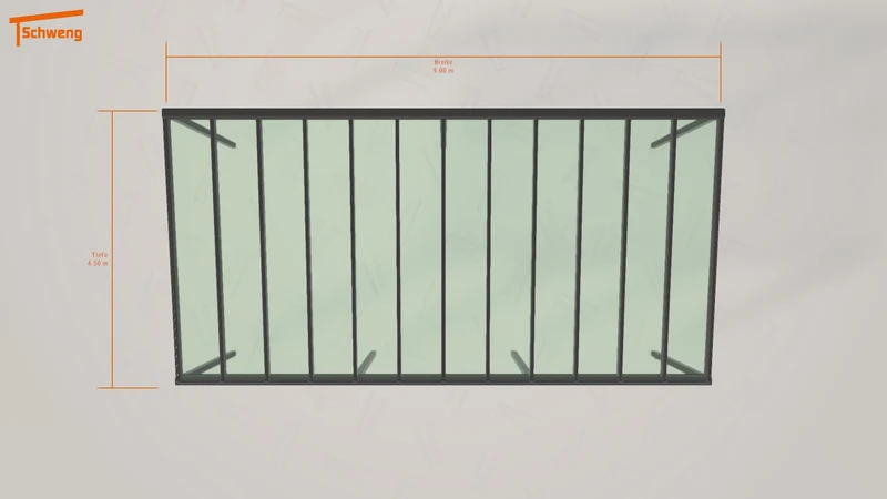 #DE Schweng Pultdachcarport S400 (ID 5mdjwr) #MTG