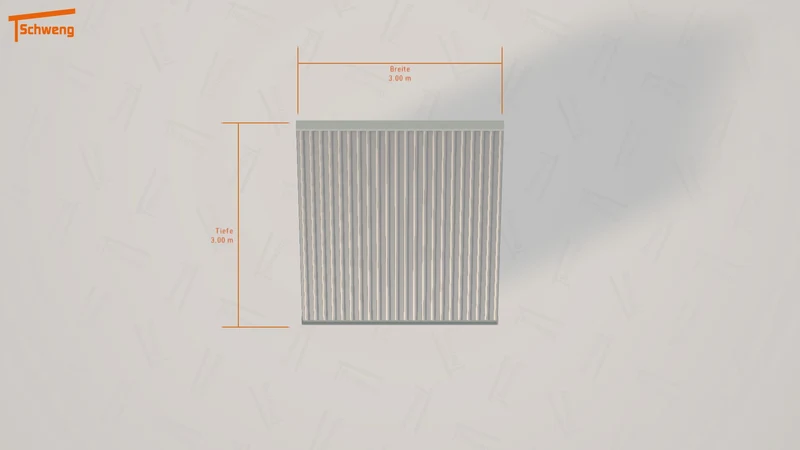 #DE Schweng Pultdachcarport S400 (ID 9wd8qy) #MTG