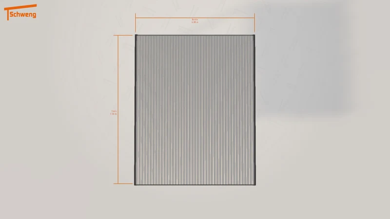 #DE Schweng Flachdachcarport C600 (ID 5mg59q)