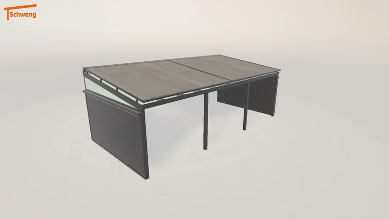 #DE Schweng Terrassenüberdachung S400 (ID v4px9y)