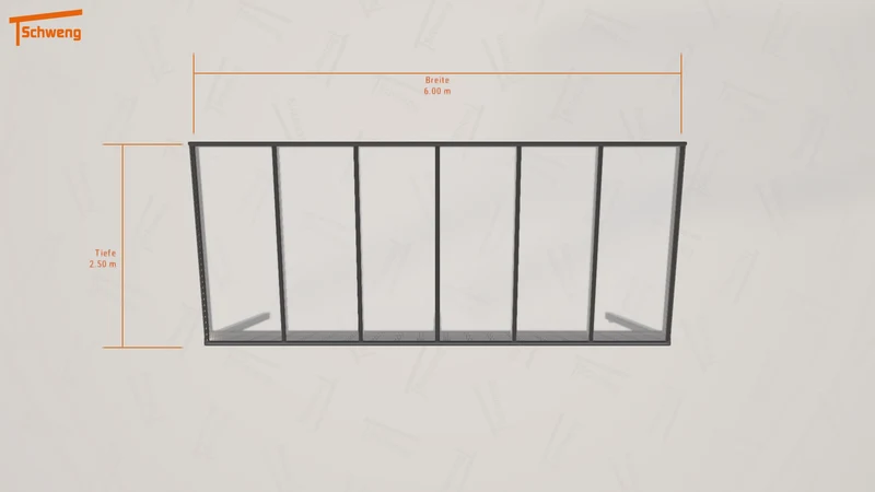 #DE Schweng Terrassenüberdachung S350 (ID 779nm5)