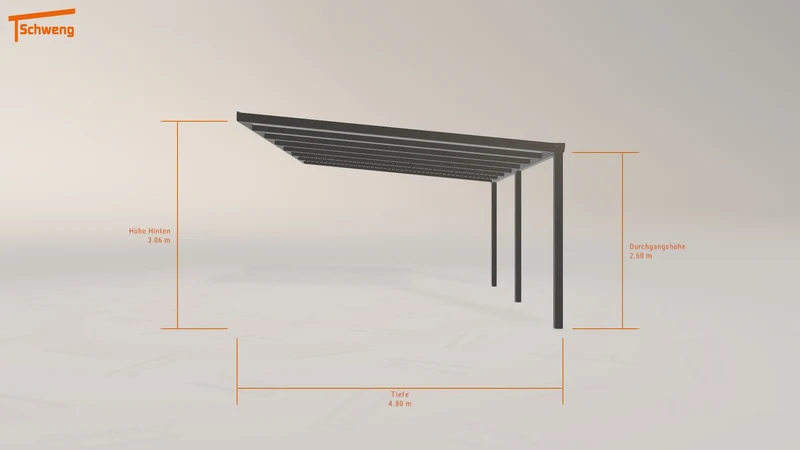 #DE Schweng Terrassenüberdachung S400 (ID 33gy4p)
