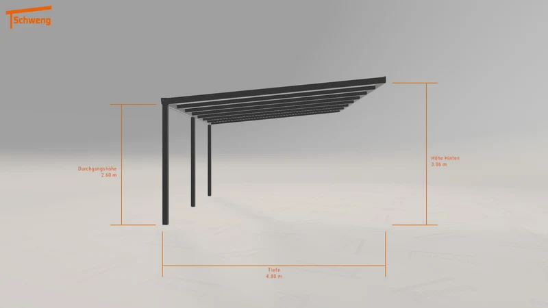 #DE Schweng Terrassenüberdachung S400 (ID 33gy4p)