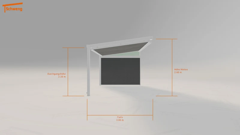 #DE Schweng Terrassenüberdachung S400 (ID x7k4my)