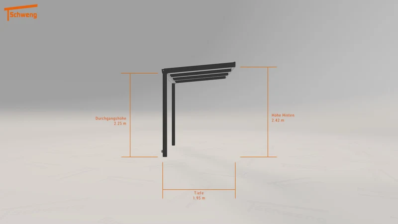#DE Schweng Terrassenüberdachung S350 (ID 5mgryp)