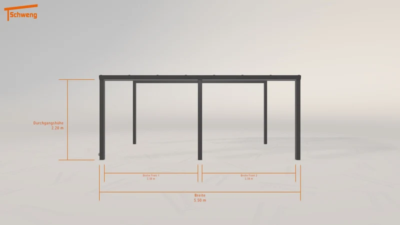 #AT Schweng Pultdachcarport S350 (ID zbk9nm) #MTG