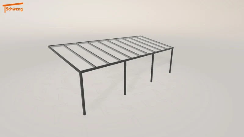 #DE Schweng Pultdachcarport S400 (ID 5mgrkp)