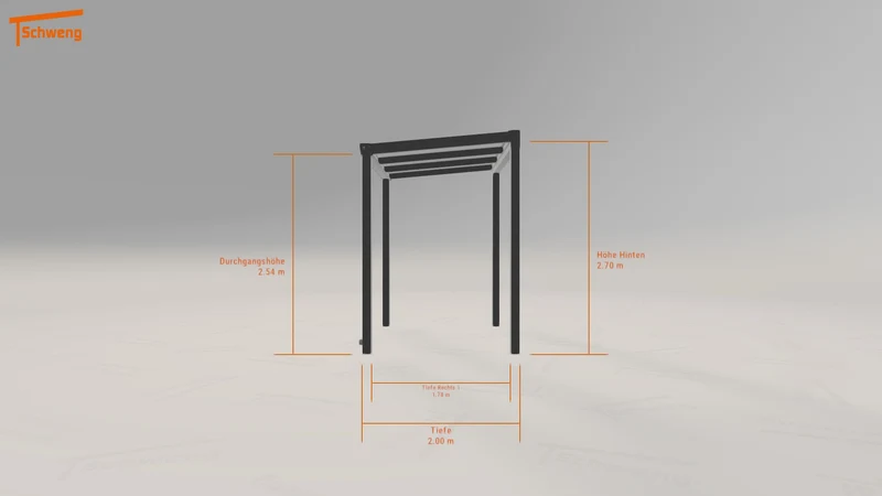 #DE Schweng Terrassenüberdachung S400 (ID bk7x4m)