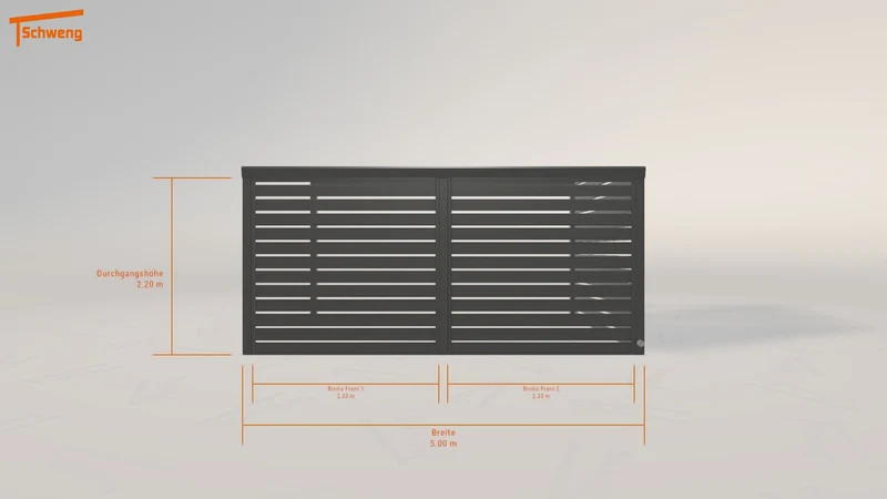 #DE Schweng Pultdachcarport S400 (ID 5mdbzp)