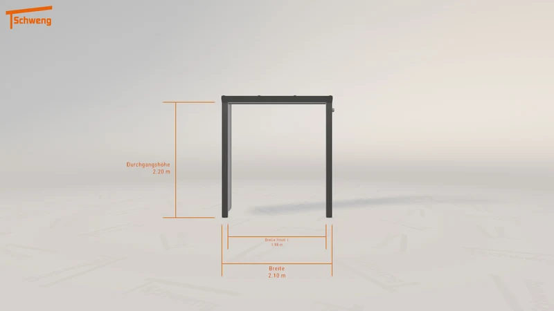 #DE Schweng Terrassenüberdachung S350 (ID jjn5xm)