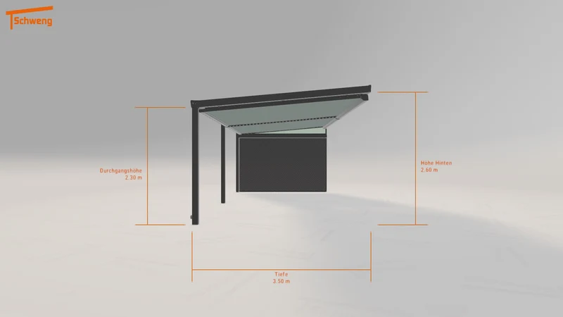 #DE Schweng Terrassenüberdachung S400 (ID 33kq3x)