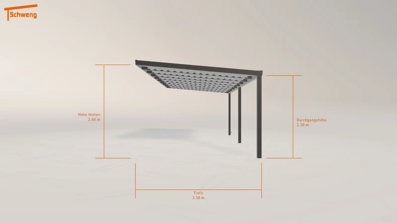 #DE Schweng Terrassenüberdachung S400 (ID v4p84r)