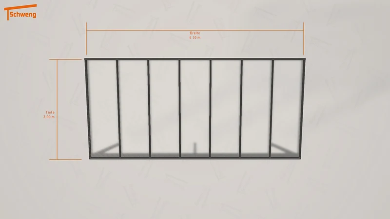 #DE Schweng Pultdachcarport S350 (ID x73m7d)