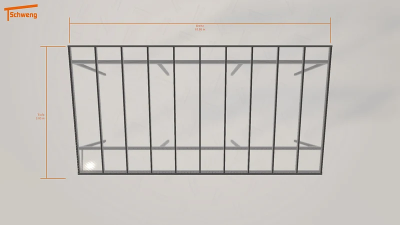 #DE Schweng Pultdachcarport S400 (ID g7b9x4) #MTG