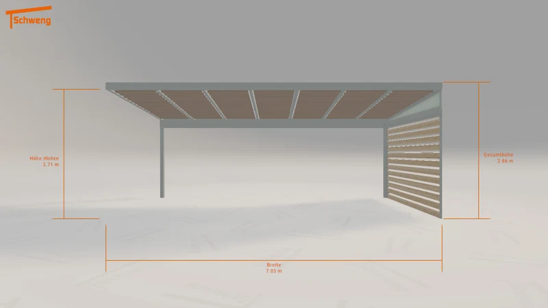 #AT Schweng Terrassenüberdachung S350 (ID k2gnb5)