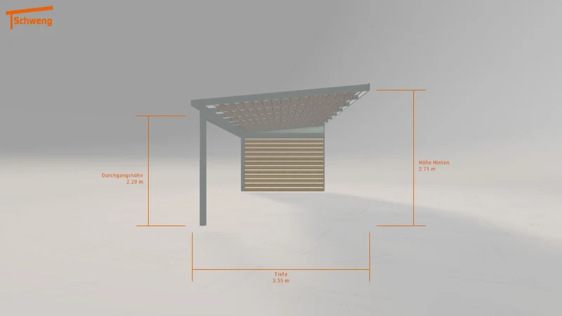 #AT Schweng Terrassenüberdachung S350 (ID k2gnb5)