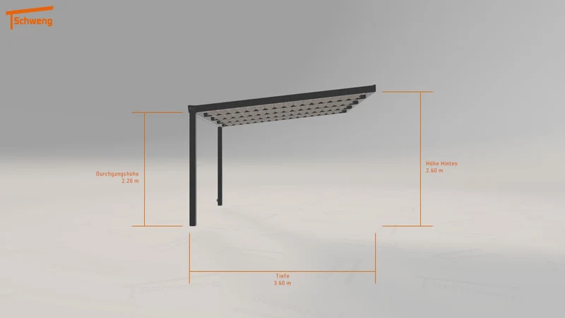 #DE Schweng Terrassenüberdachung S400 (ID 2qkwnq)