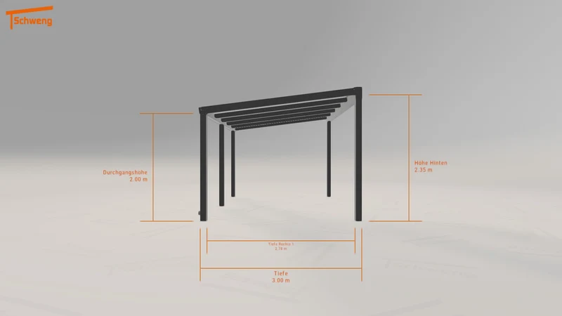 #DE Schweng Terrassenüberdachung S350 (ID mj34r5)