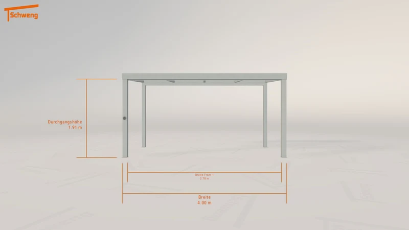 #CH Schweng Terrassenüberdachung S400 (ID 85rx7q)