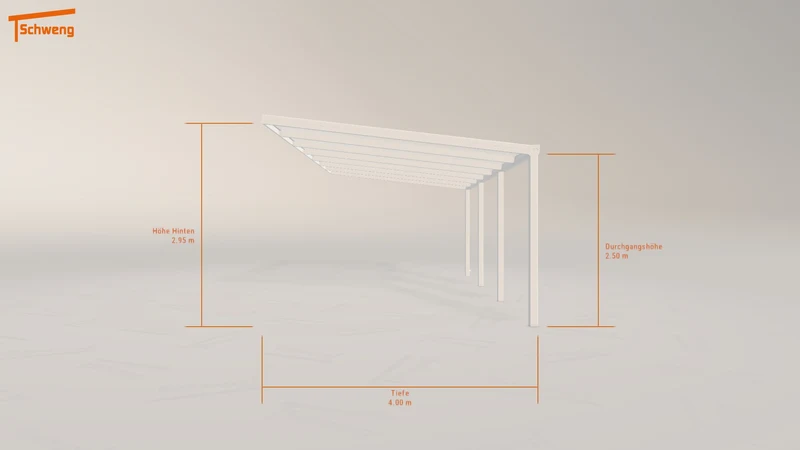 #DE Schweng Terrassenüberdachung S400 (ID ygk37g)