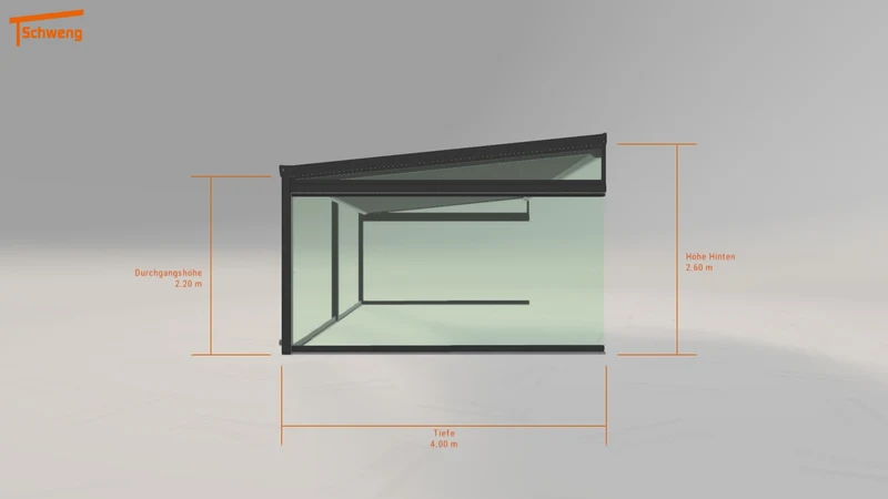 #DE Schweng Terrassenüberdachung S400 (ID 77gyd2) #MTG