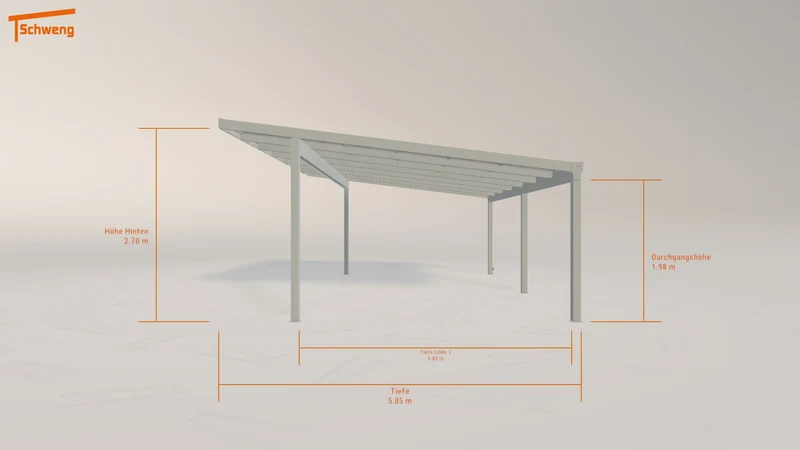 #DE Schweng Pultdachcarport S400 (ID rj32vg) #MTG