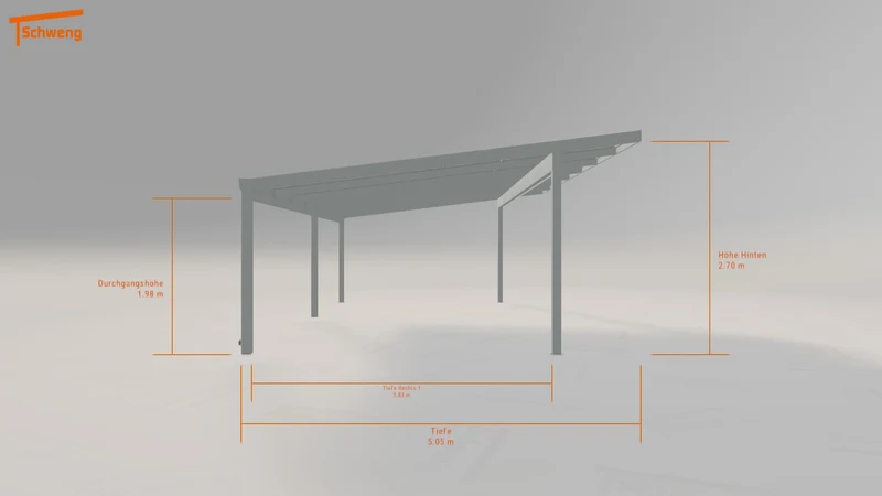 #DE Schweng Pultdachcarport S400 (ID rj32vg) #MTG