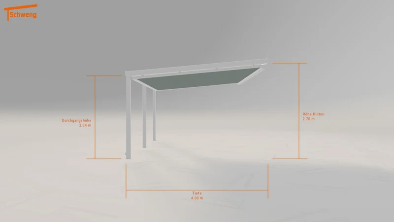#DE Schweng Terrassenüberdachung S400 (ID mj3kmz)
