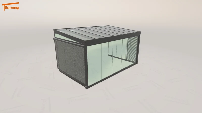 #DE Schweng Terrassenüberdachung S400 (ID 77g3dj)