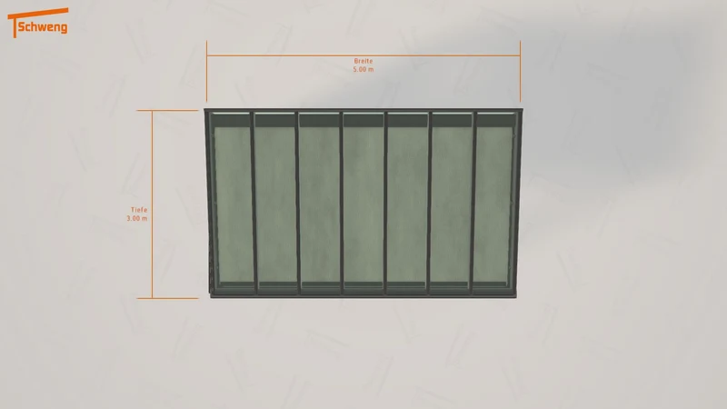 #DE Schweng Terrassenüberdachung S400 (ID 77g3dj)