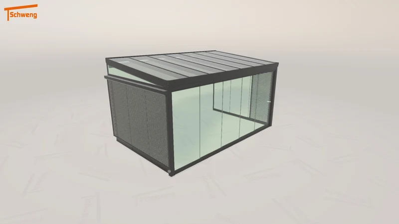 #DE Schweng Terrassenüberdachung S400 (ID qd378y)