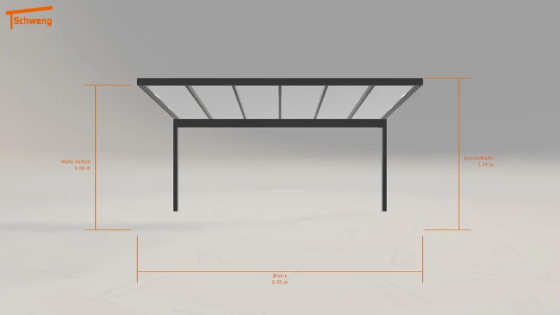 #DE Schweng Terrassenüberdachung S350 (ID rj3xdx)