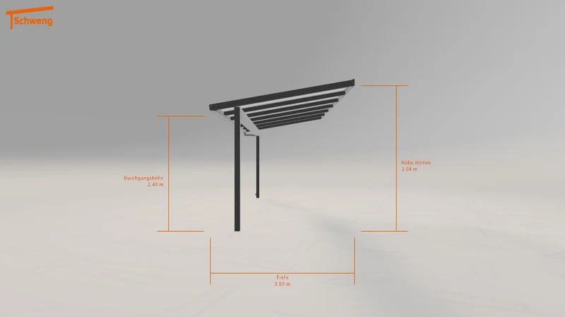 #DE Schweng Terrassenüberdachung S350 (ID rj3xdx)