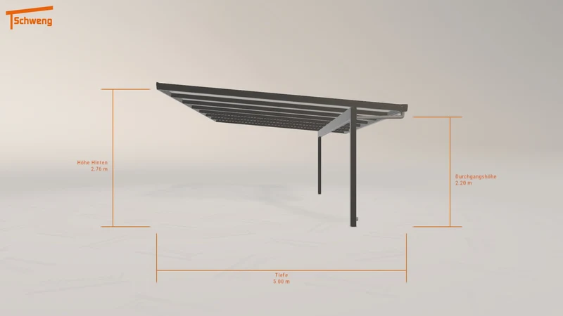 #DE Schweng Pultdachcarport S400 (ID 42knz9) #MTG