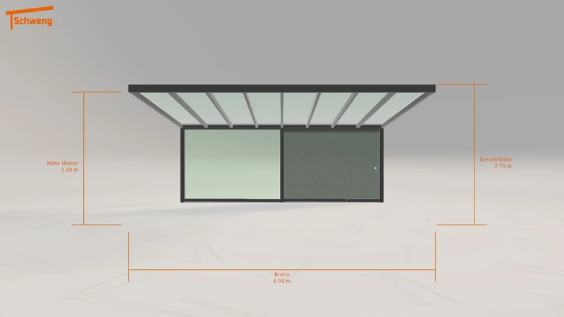 #CH Schweng Terrassenüberdachung S400 (ID 9w5qyy)