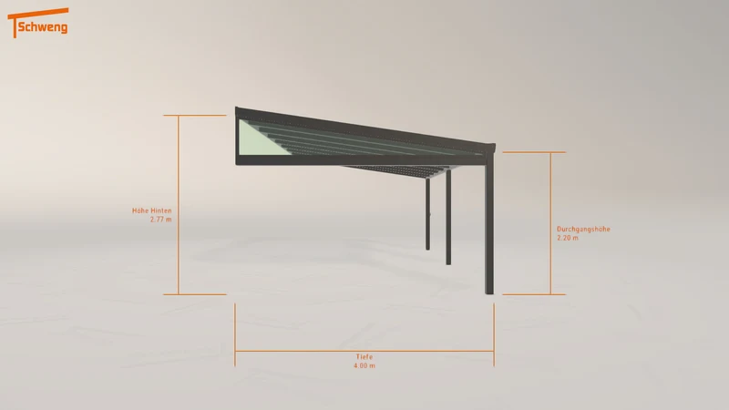 #DE Schweng Terrassenüberdachung S400 (ID qd3d94)
