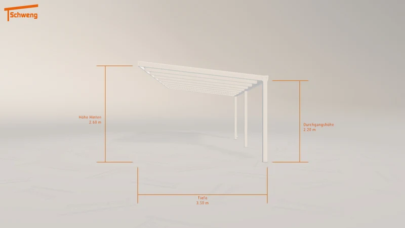 #DE Schweng Terrassenüberdachung S400 (ID 85r5x2)